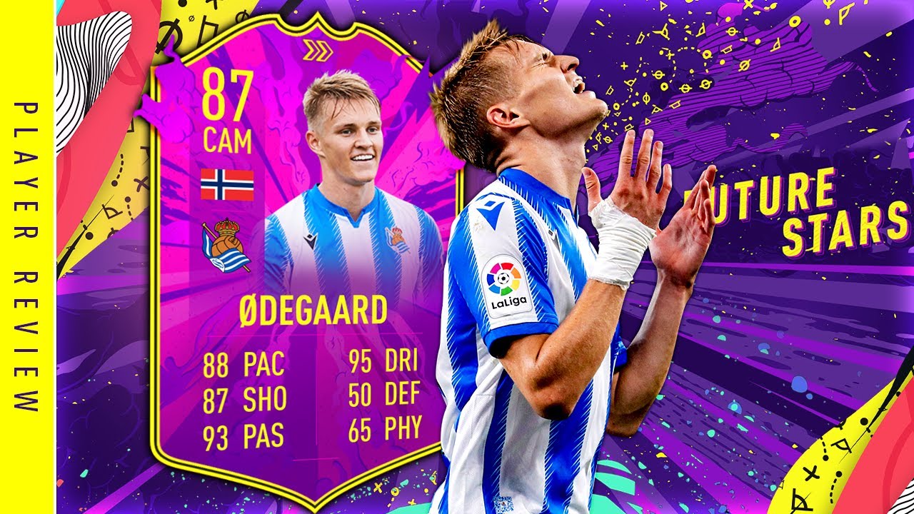 FIFA 20 Future Stars Odegaard Review | 87 Future Stars Academy Martin Ødegaard Player Review Fifa 20
