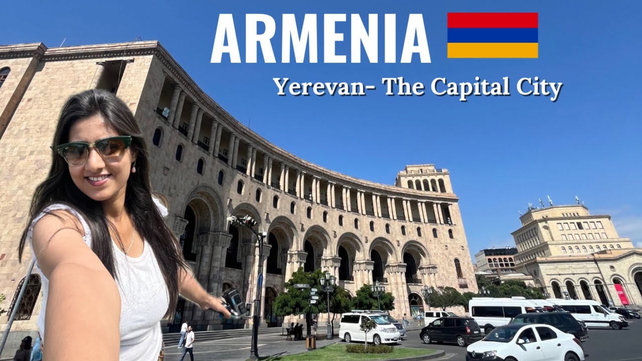 Solo Indian Girl in the Capital City of Armenia - Yerevan | The Famous Garni Temple | Heena Bhatia