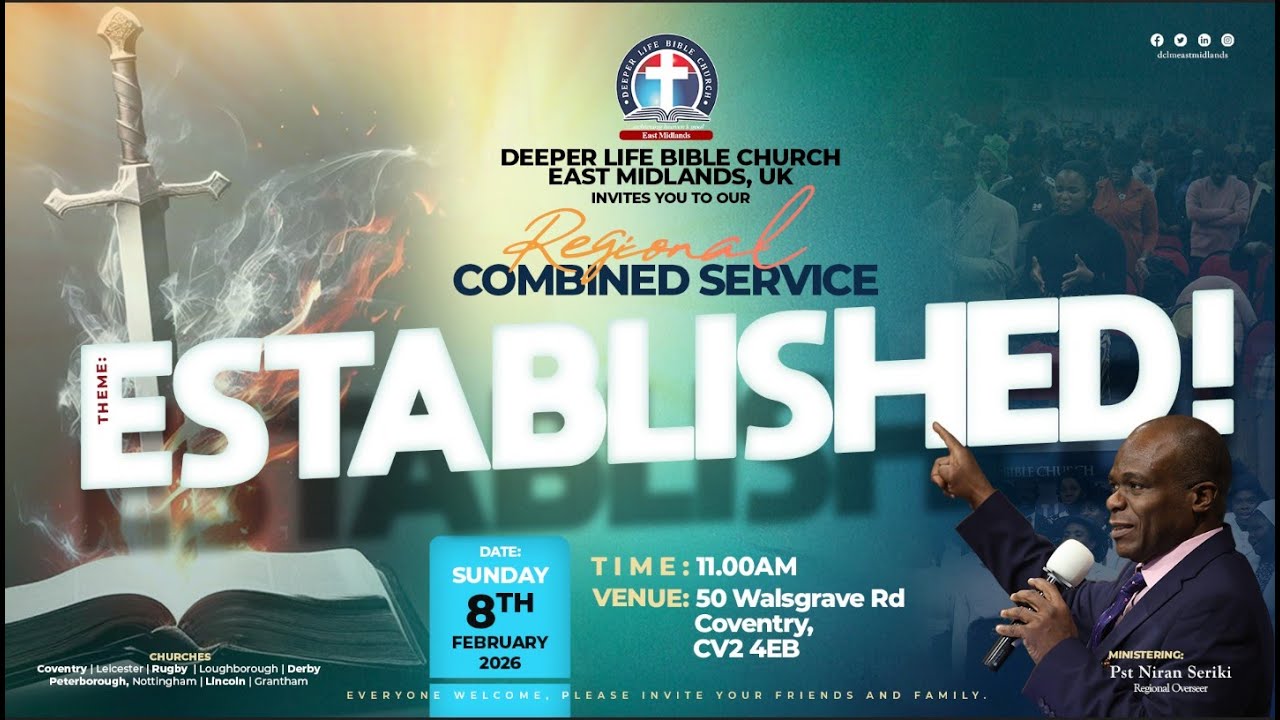 ESTABLISHED ll Combined Servive || Sunday, Feb 8, 2026