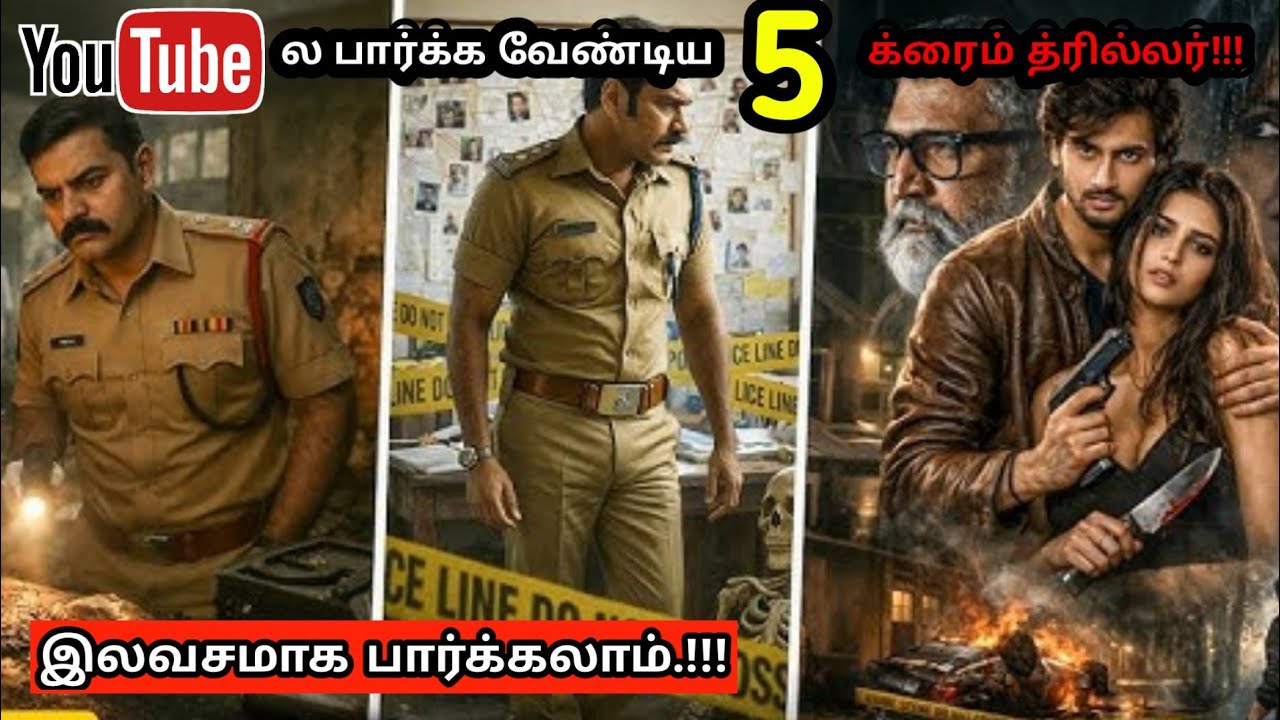 Youtubeல் தரமான 5 சஸ்பென்ஸ் த்ரில்லர் | Top 5 Suspense Thriller Movies in Tamil | Tamil Dubbed Movie