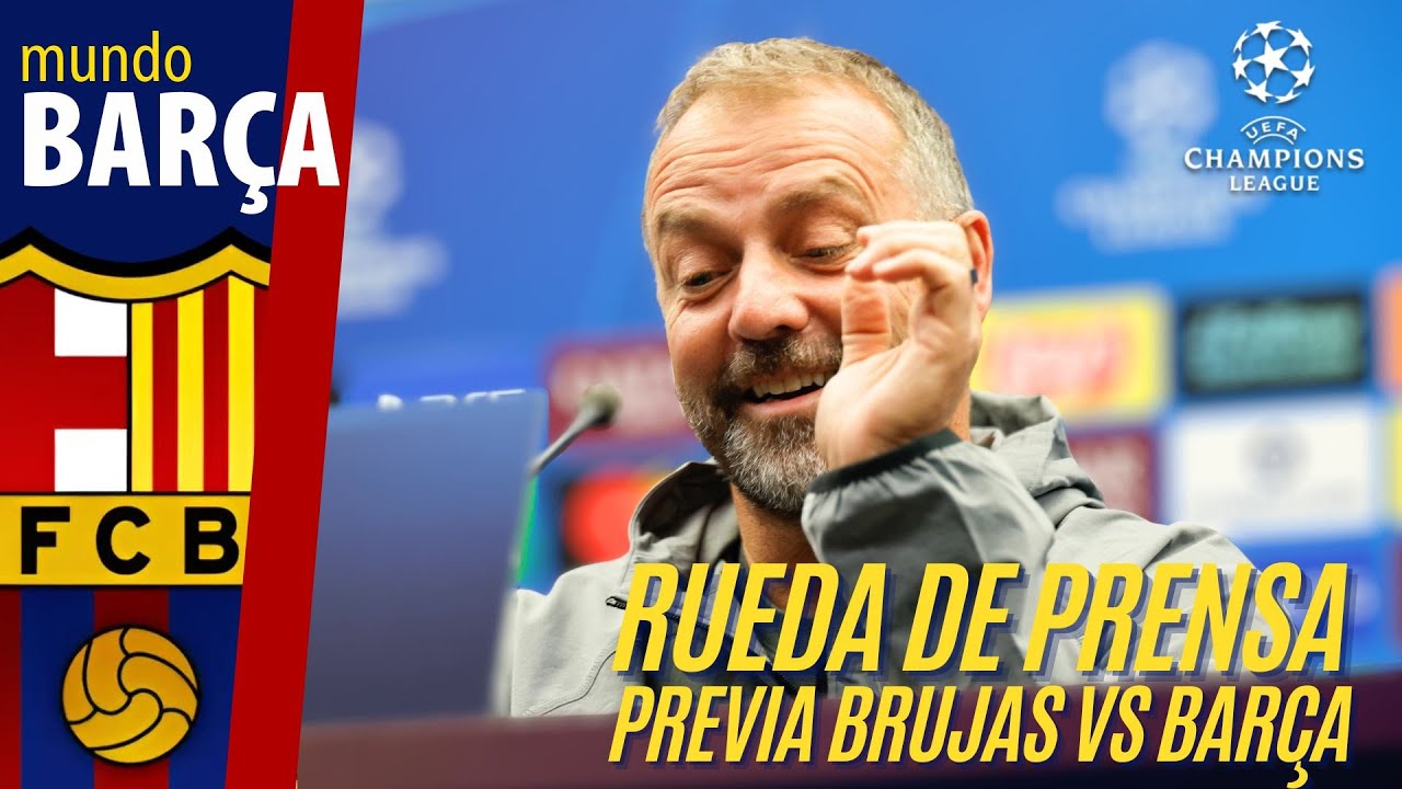 🔵 FLICK evita polémicas sobre la 'ROJA': “LAMINE está bien, y si está bien, JUEGA” | Brujas vs Barça