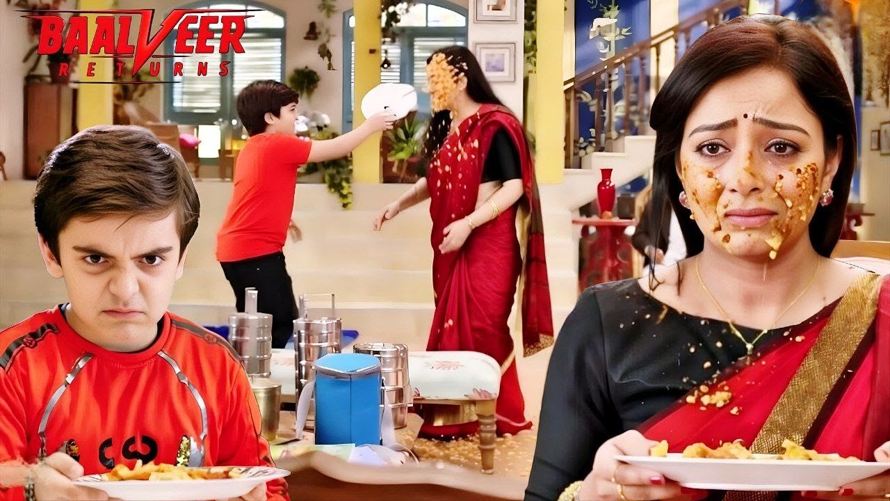 गुस्से में Vivan ने फेंकी खाने की प्लेट अपनी माँ पर! || Baalveer Returns ||