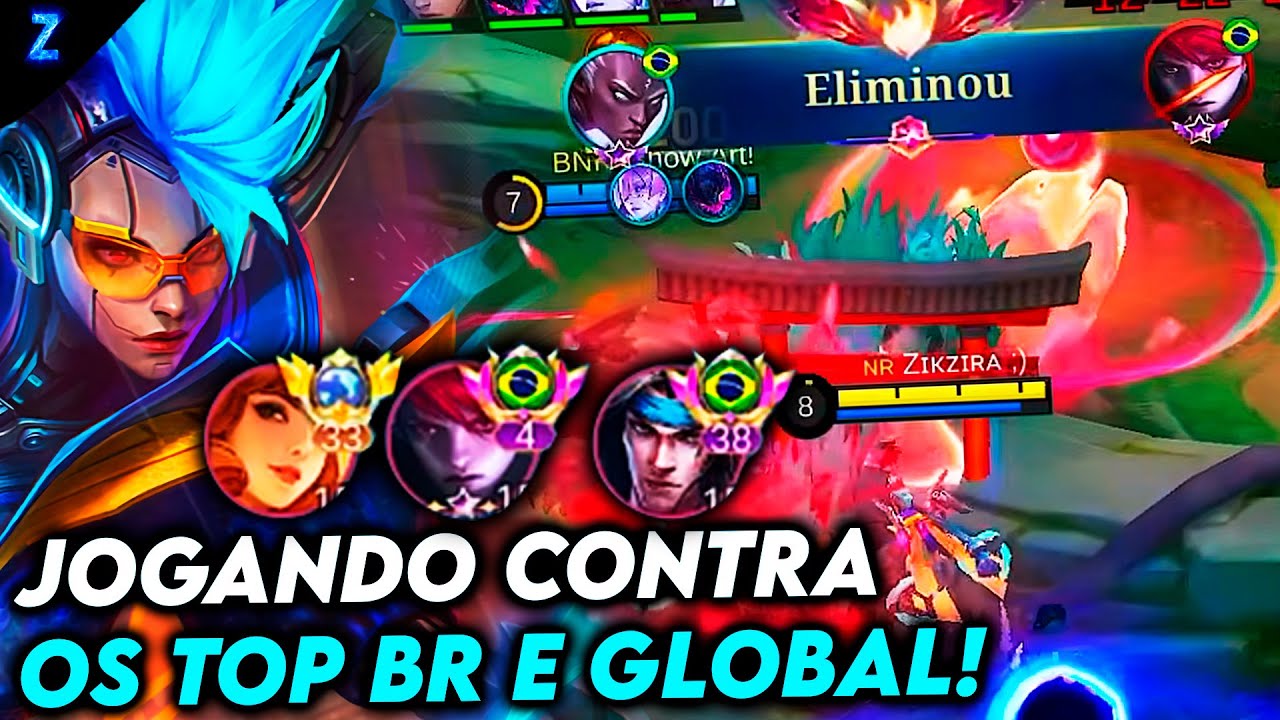 OS GLOBAIS CAÍRAM NO TIME INIMIGO!! - KARRIE GAMEPLAY | Mobile Legends