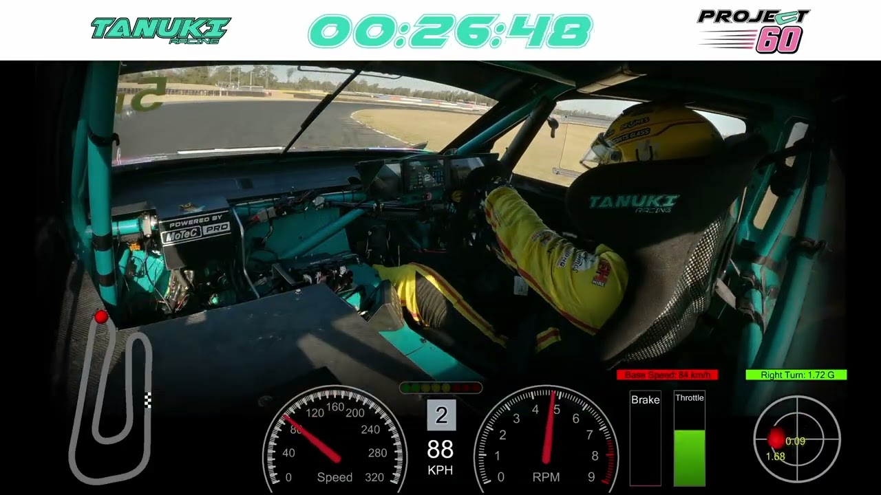NEW LAP RECORD - 1m02:294sec - Queensland Raceway | Todd Hazelwood x Tanuki Racing