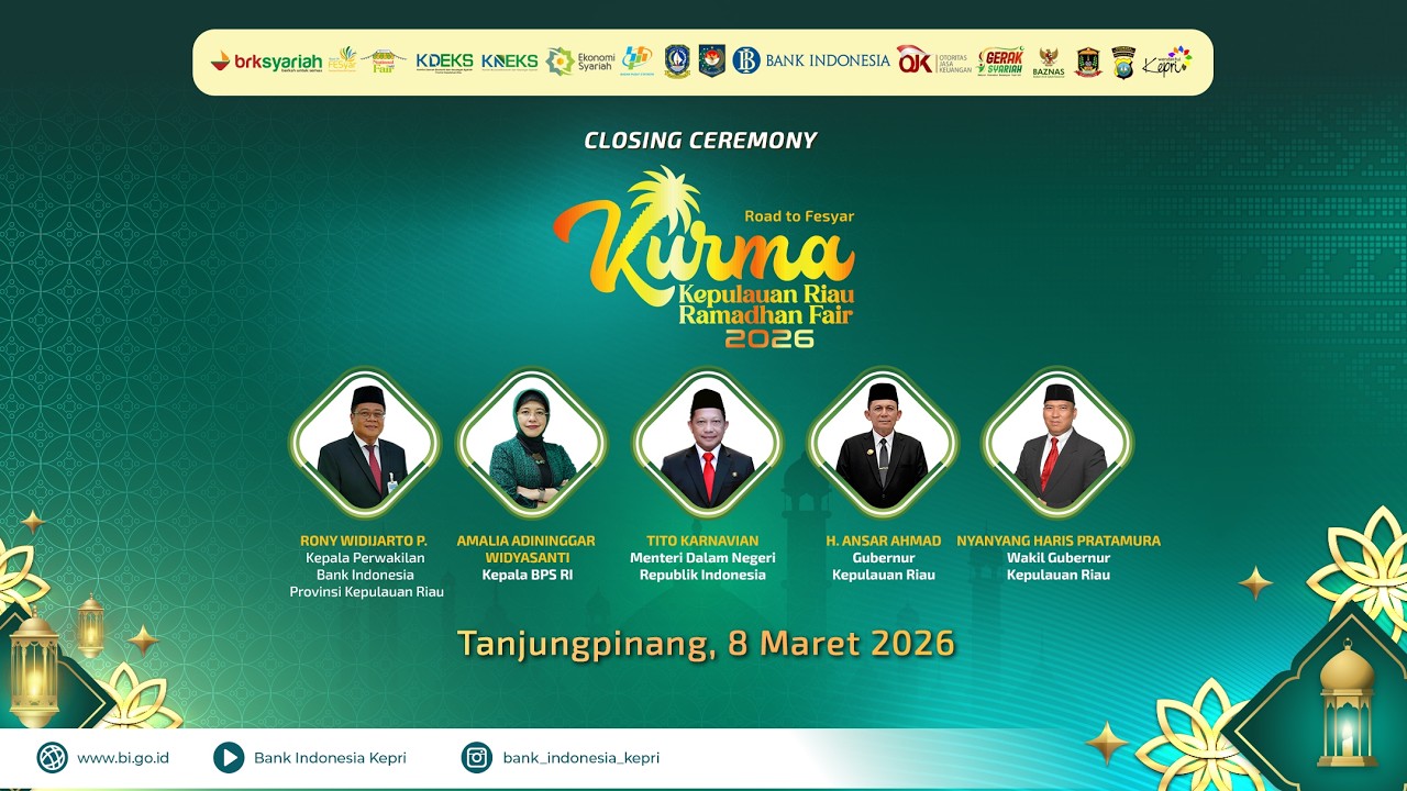 LIVE: Penutupan Kepulauan Riau Ramadan Fair 2026 (KURMA)