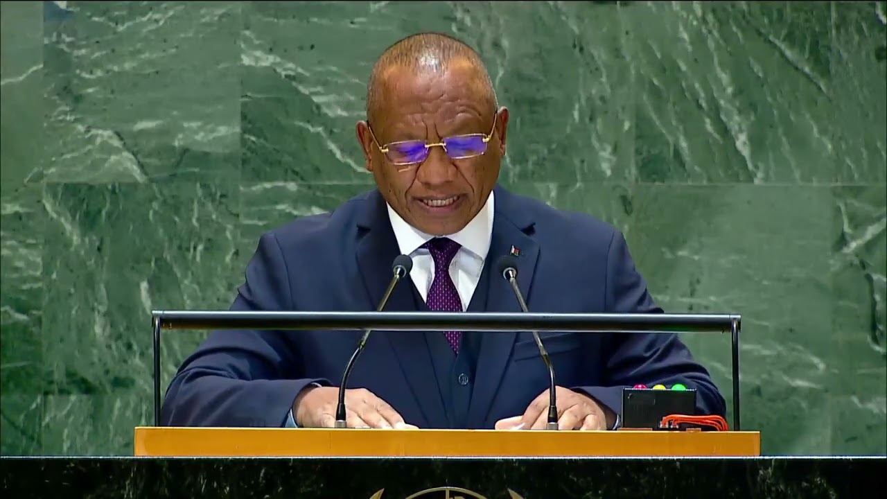 Discours de S.E.M. Christian Ntsay - MADAGASCAR