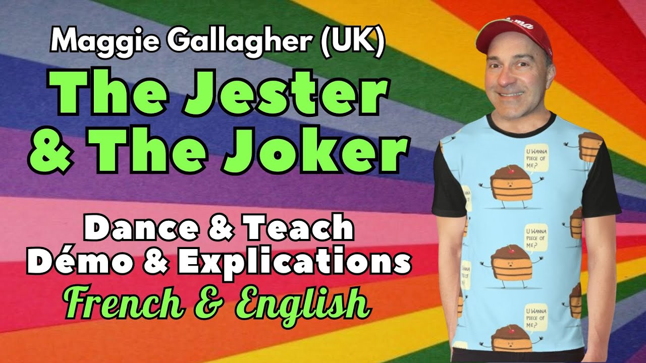 The Jester & the Joker Line Dance (Dance & Teach / Démo & Explications / French & English)