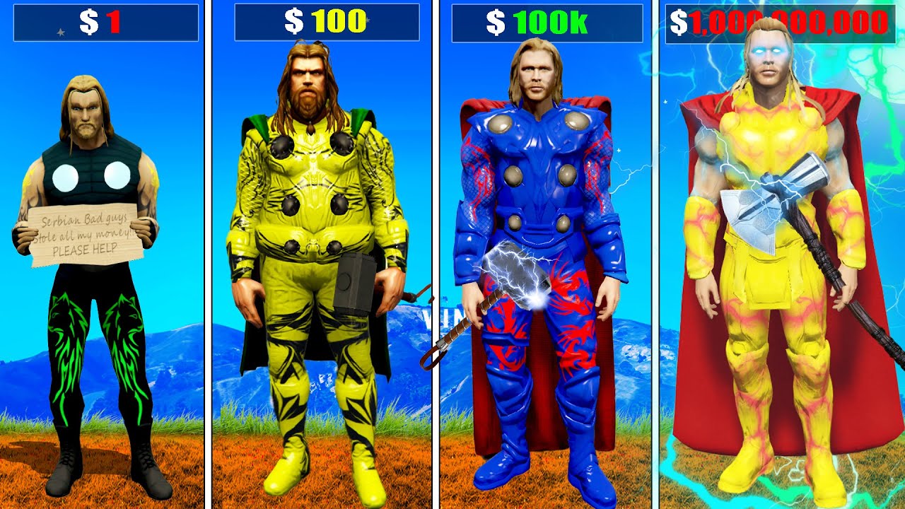 $1 Ultimate THOR into $1,000,000,000 Ultimate THOR in GTA 5!