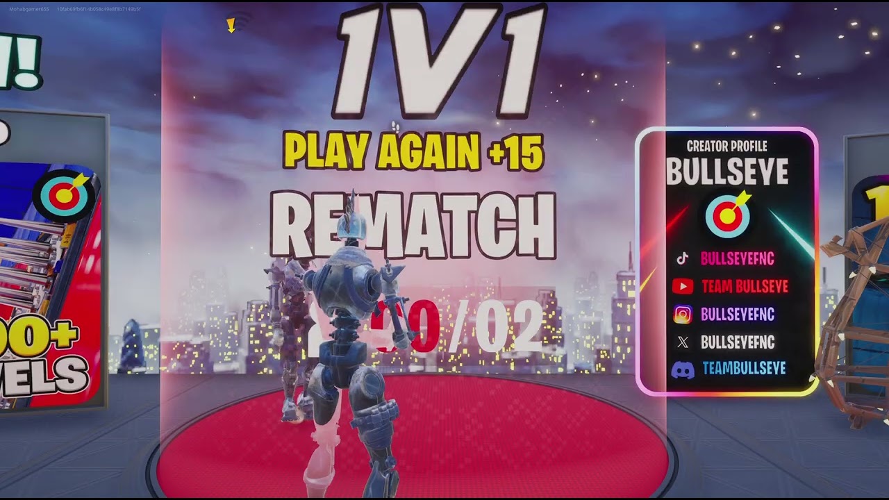 1v1 with a bout skin😍