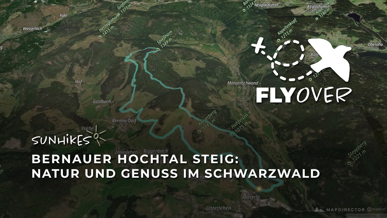Genie&szlig;erpfad Bernauer Hochtal Steig &ndash; Flyover