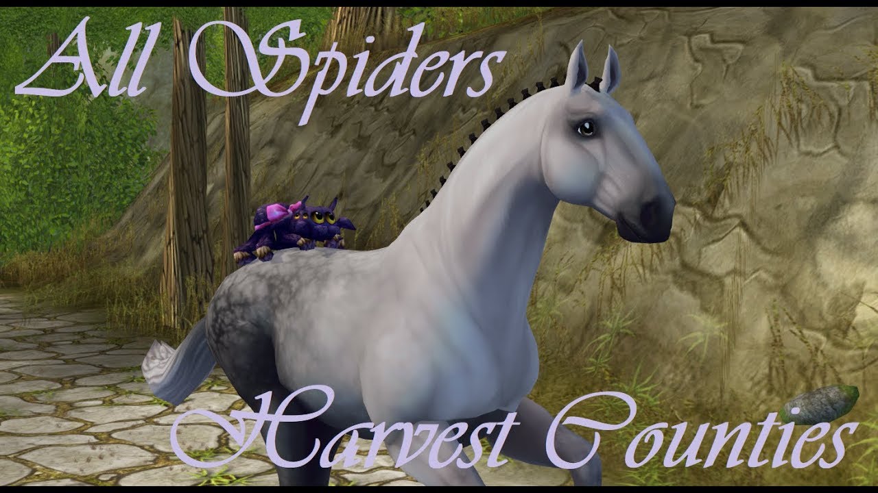 SSO All spiders in Harvest Counties (swedish)