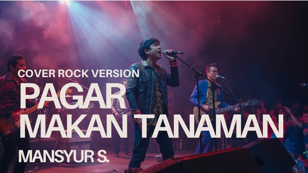 PAGAR MAKAN TANAMAN - MANSYUR S || COVER ROCK VERSION || ROCKDUT 2025