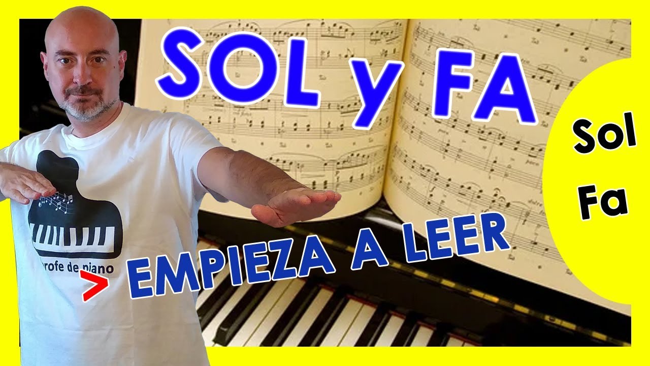 ✅ Como leer PARTITURAS de PIANO - (Clave de SOL y clave de FA) - Curso de LENGUAJE MUSICAL