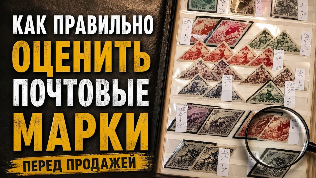 Как оценивать марки на продажу.
