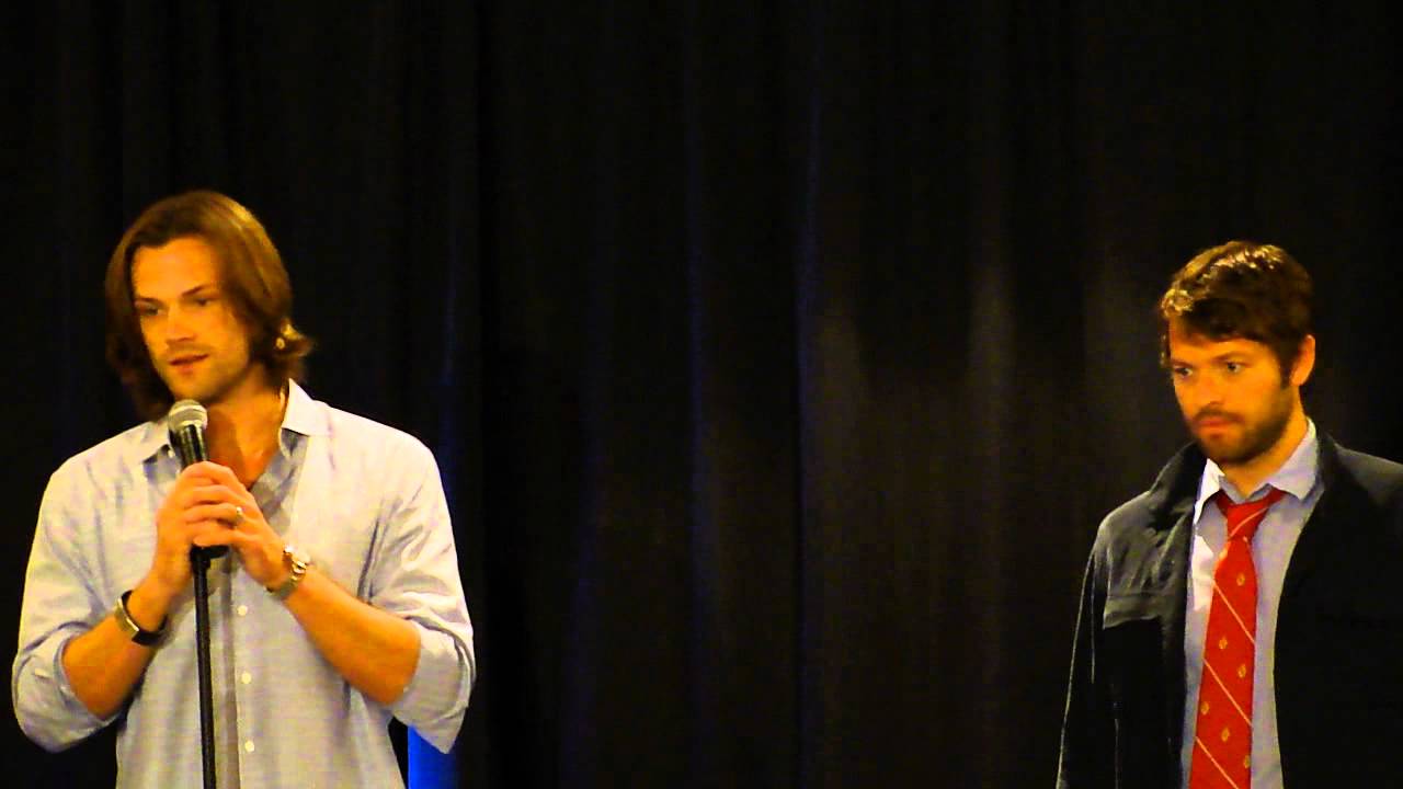 Jared Padalecki and Misha Collins NJ Con Breakfast (12/12)