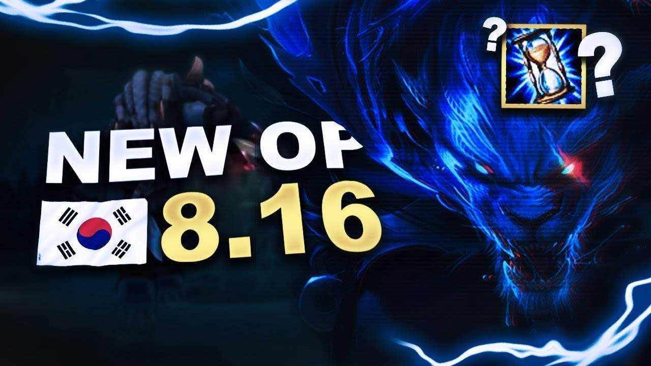 8 New OP Builds and Champs in Korea Patch 8.16 SO FAR (League of Legends)