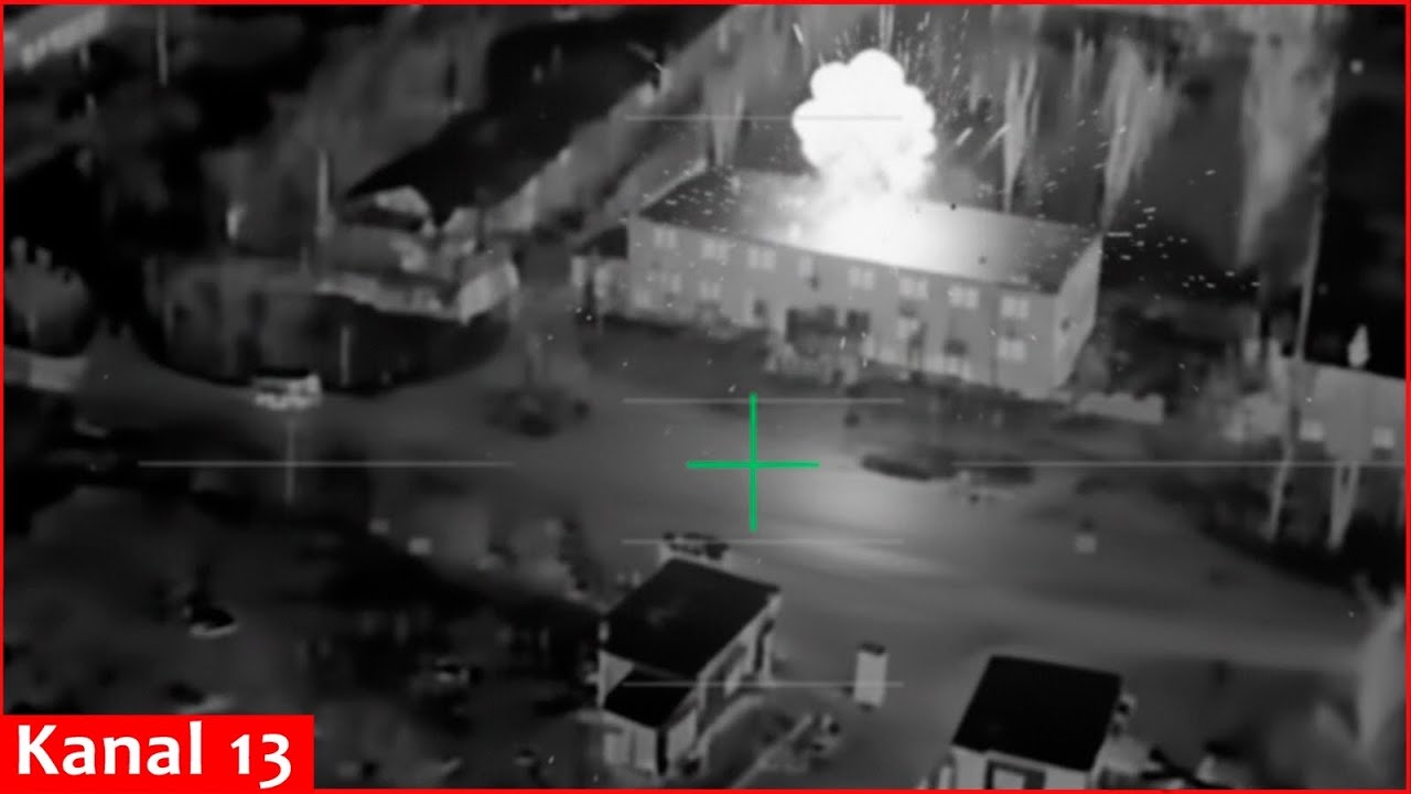 Беспилотники ФП-2 с боевой частью массой 105 кг взорвали штаб элитного российского подразделения ...