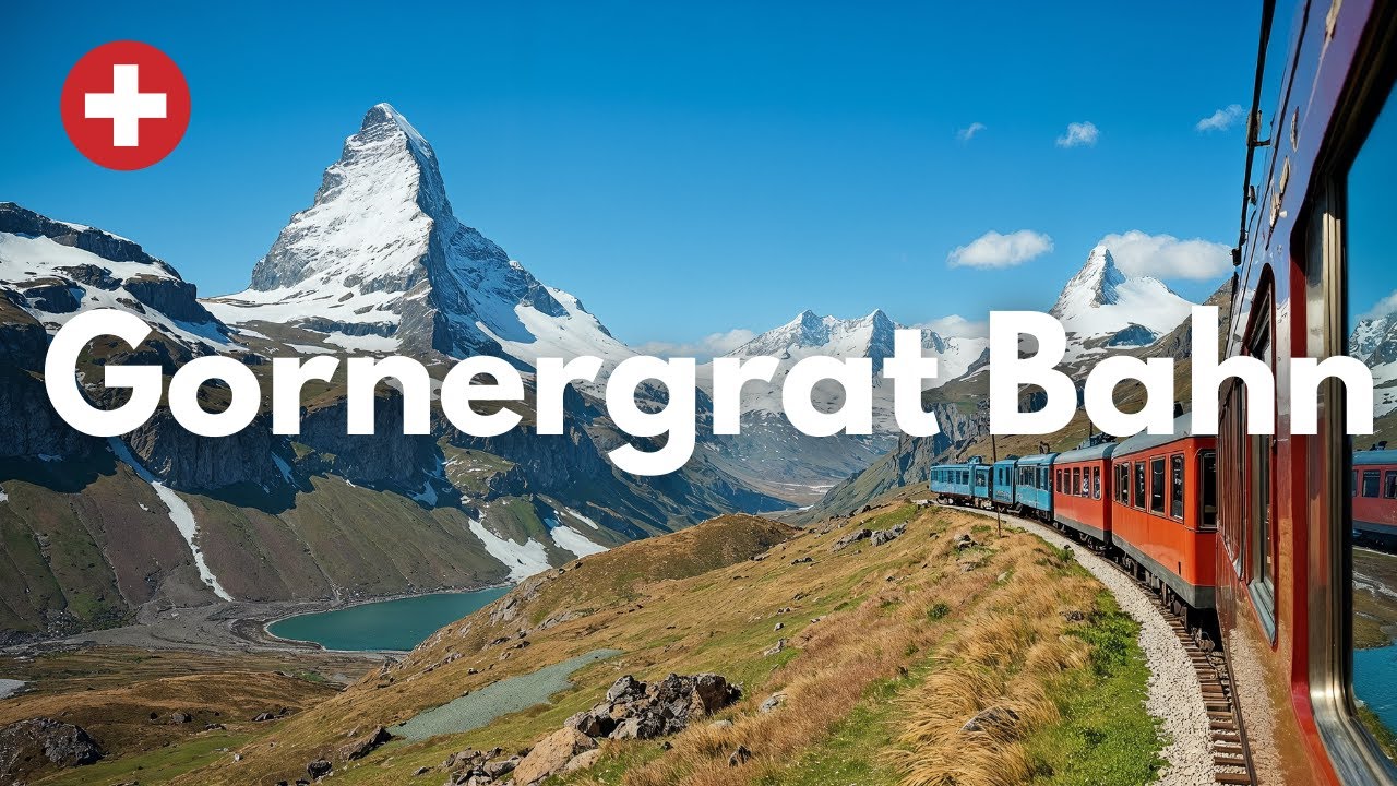 Viaje en TREN m&aacute;s BONITO del mundo 🚂 GORNERGRAT en Suiza