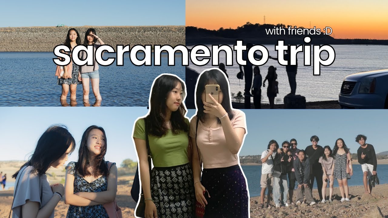 ☀️ Sacramento Trip with friends :D | Volunteering at monastery | USA Diaries #3
