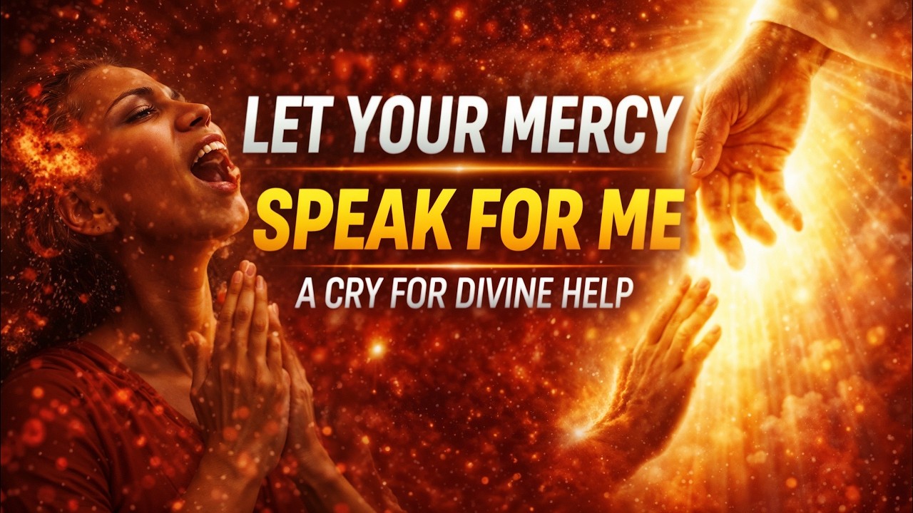 Let Your Mercy Speak for Me, O Lord | A Desperate Cry for Divine Help and Intervention
