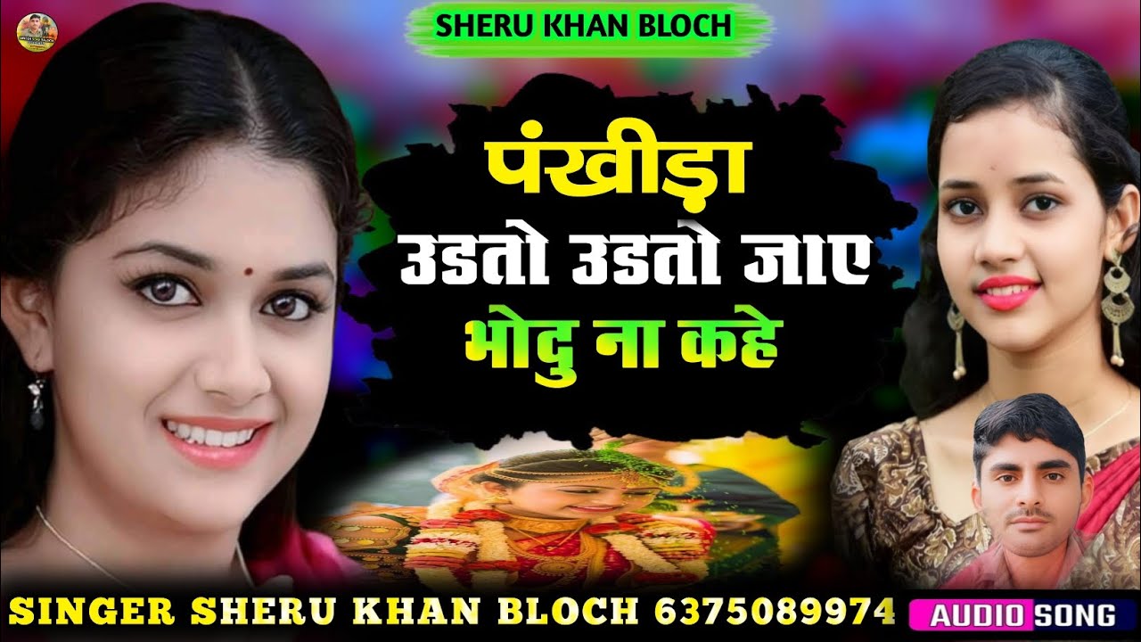 पंखीड़ा उडतो उडतो जाए सिंधी सोंग सिंगर सेरू खान बलोच Singer Sheru Khan Bloch Sindhi Song 2025