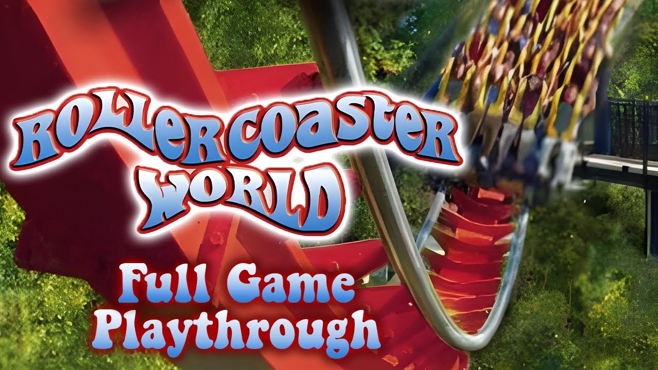Rollercoaster World: Management Mode - Complete Playthrough