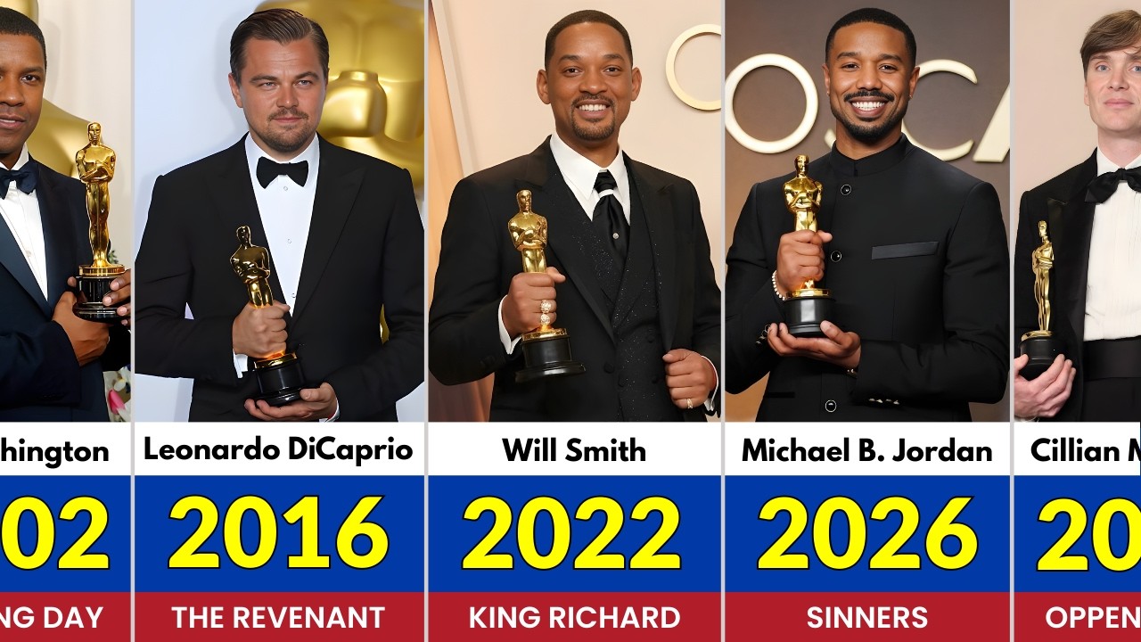 Все обладатели премии &laquo;Оскар&raquo; за лучшую мужскую роль в истории Академии киноискусств | 1927&ndash;2026