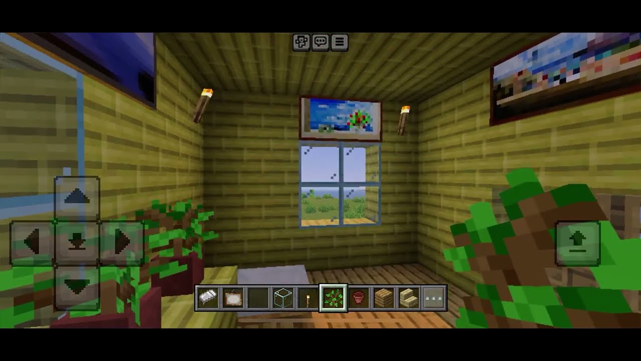 Minecraft decorating my house 