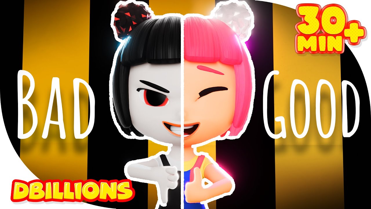 Bad | Mega Compilation | D Billions Kids Songs