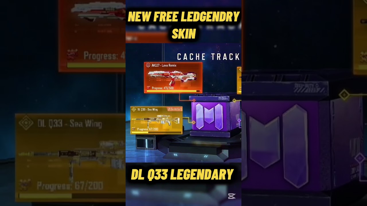 🔥 NEW DL Q33 LEGENDARY SKIN UNLOCKED! | Secret Cache Event Reveal &ndash; COD Mobile