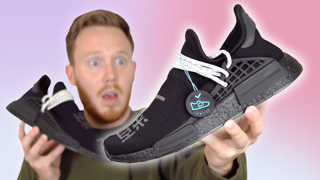 Sent CRAZY EARLY PHARRELL Hu NMDs! Huge Sneaker Unboxing!