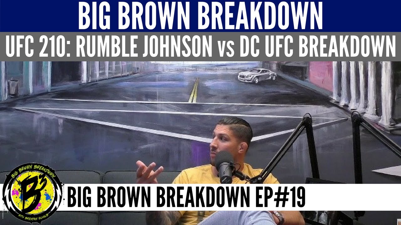 Brendan Schaub Breaks Down UFC 210 Main Event: Daniel Cormier vs Anthony Johnson