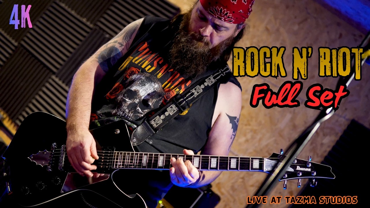 Rock N Riot – Classic Rock Full Set | Live at Tazma Studios, Exeter