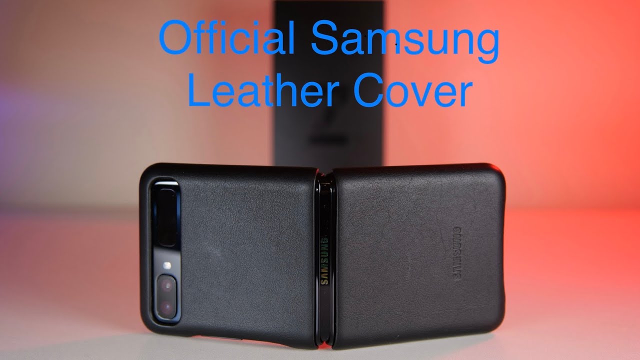 Samsung Official Leather Cover for Galaxy Z Flip