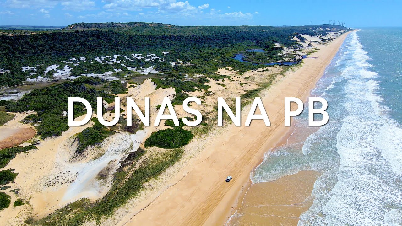 UMA LAGOA ESCONDIDA ENTRE DUNAS NA PARAÍBA - LAGOA E PRAIA DA PAVUNA E DO GUAJU - PARAÍBA