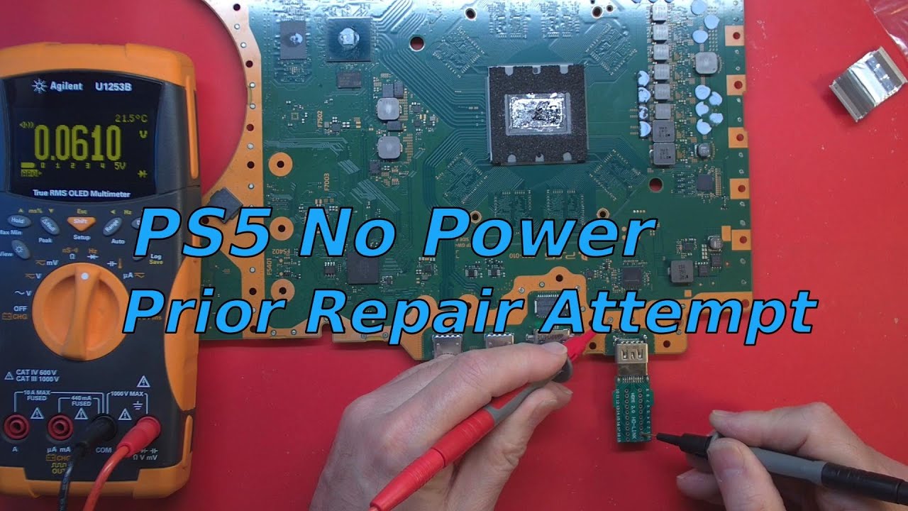 #134 Repair of PS5 CFI-1015A No Power