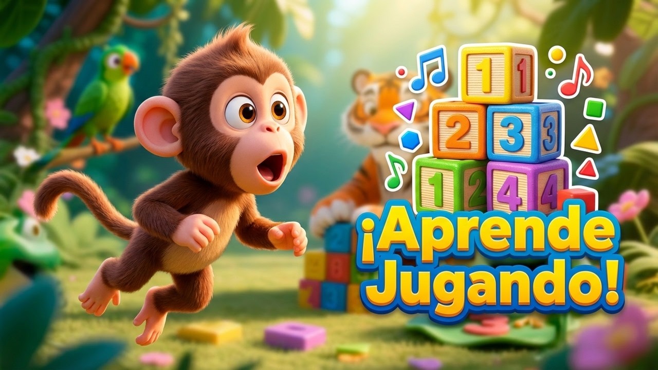 Selva musical | Números, sonidos e imitación para niños