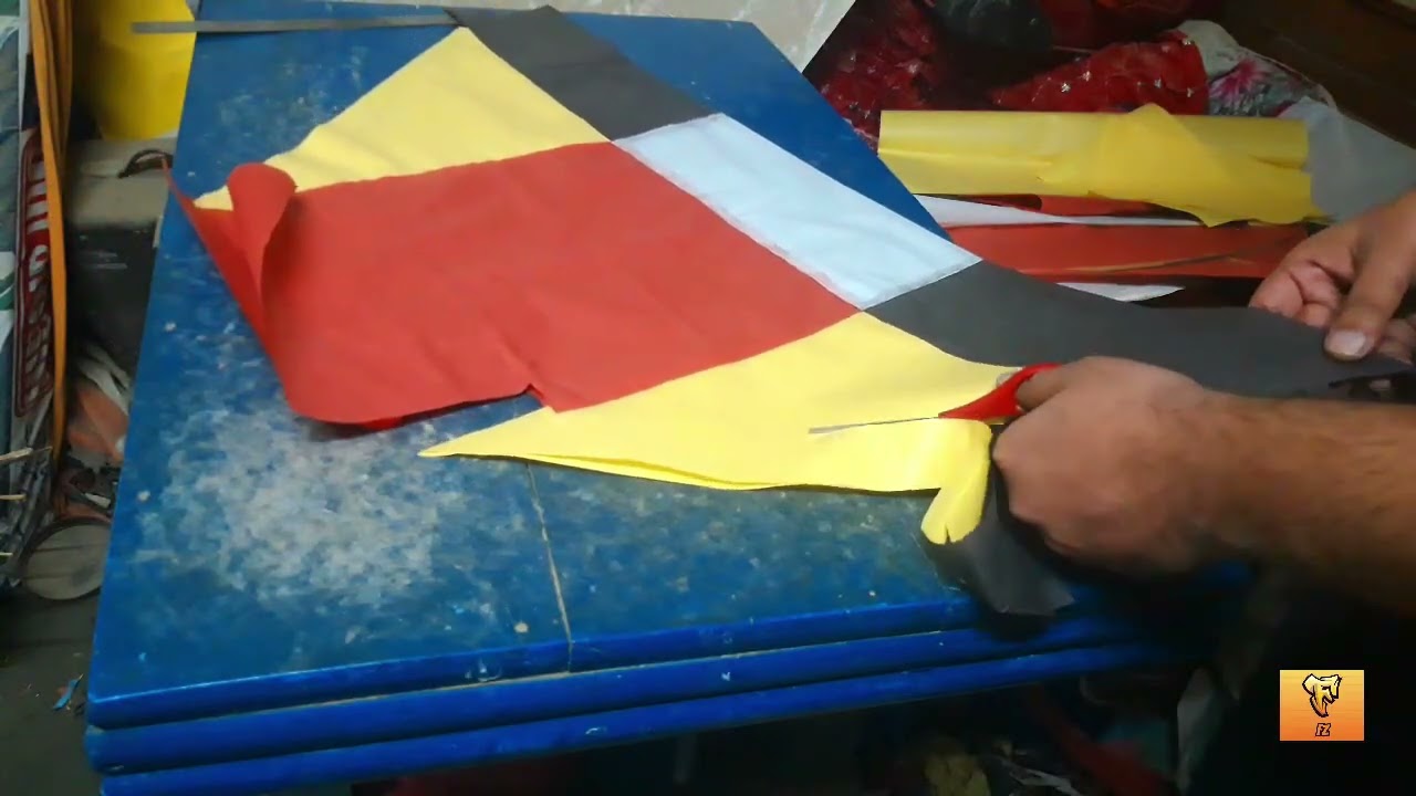 How To Make 1 Tawa Kite at Home