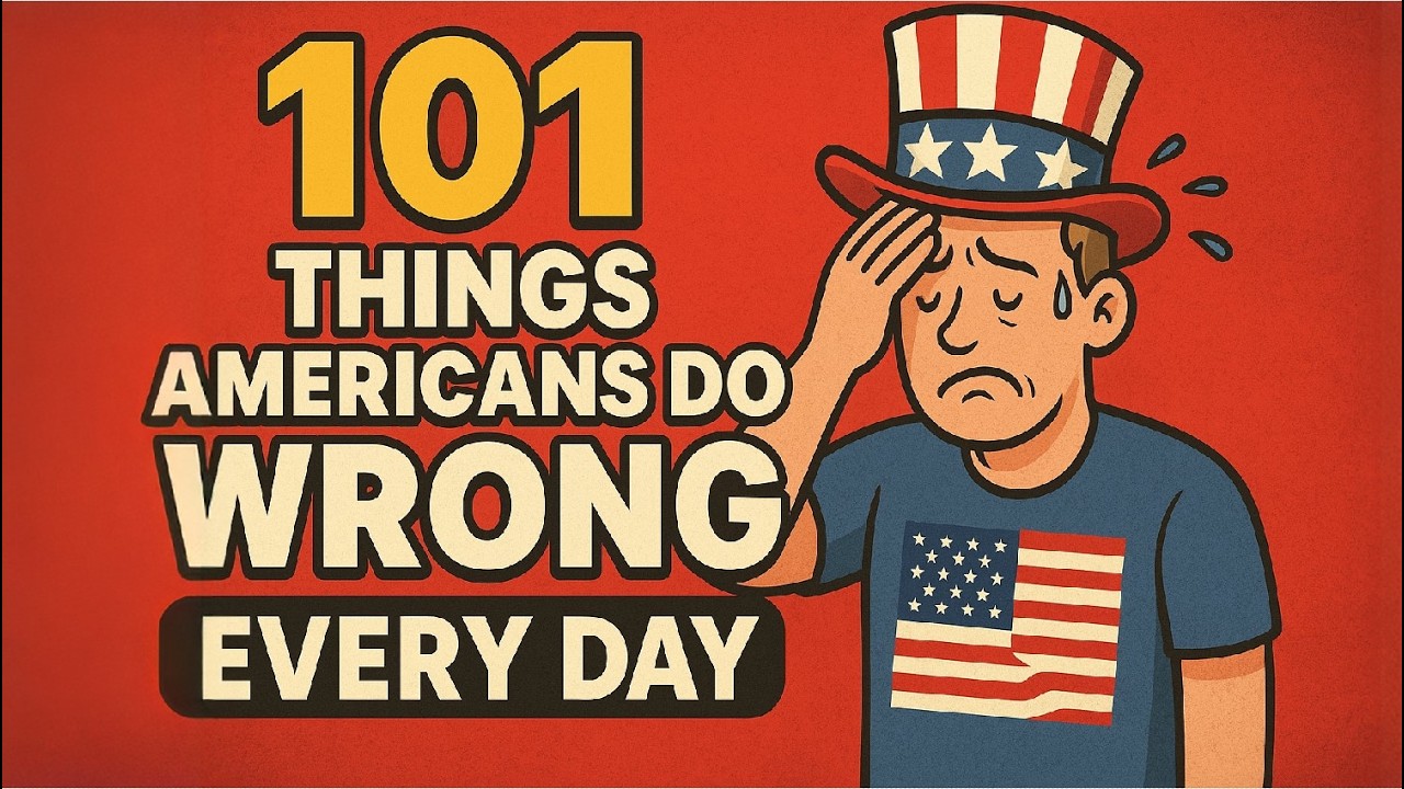 101 Things Americans Do Wrong Every Day! 🇺🇸😬