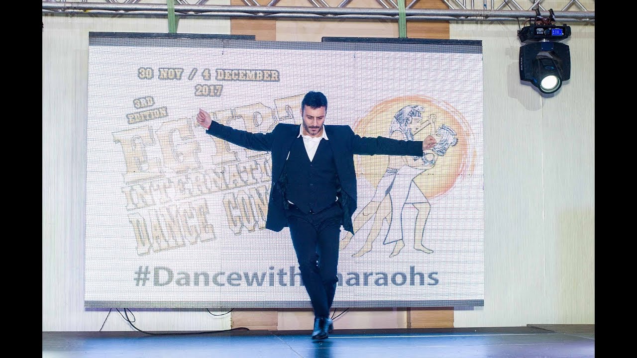 Christos Shakallis zeibekiko show @ Egypt International Dance Congress 2017
