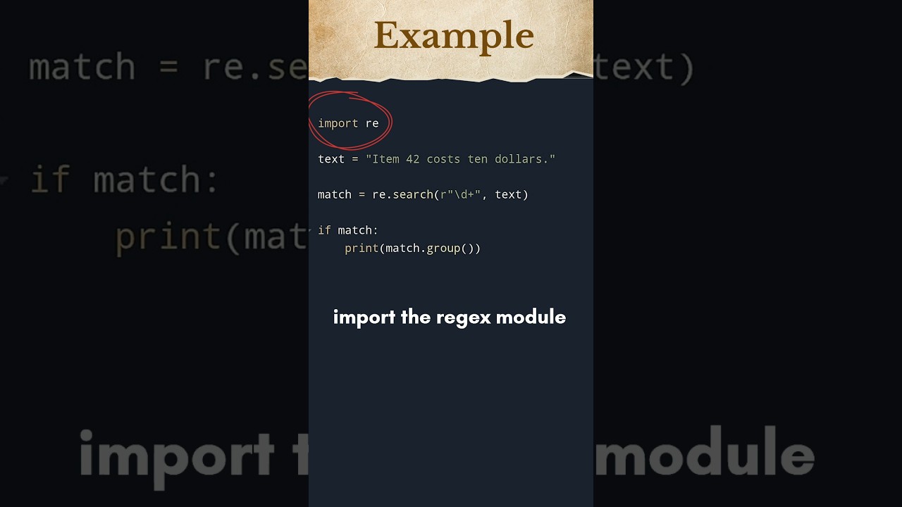 python Regex || How to extract number from text || #regex #python #pythontutorial