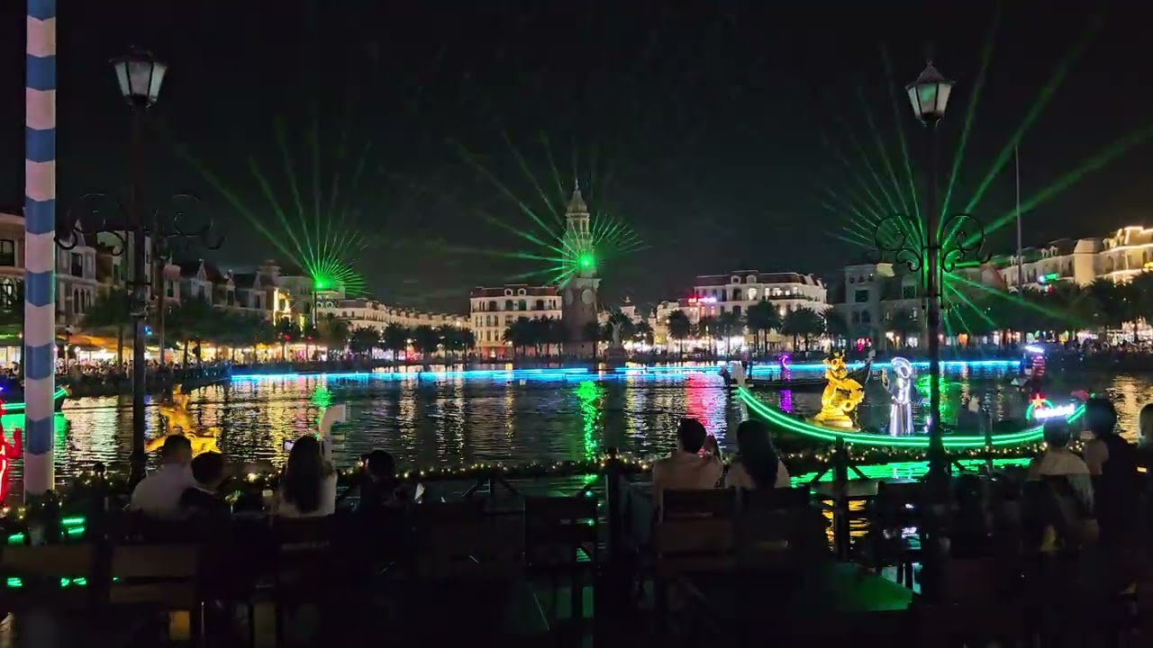 Night light show Grand world, Phu Quoc 2. časť 
