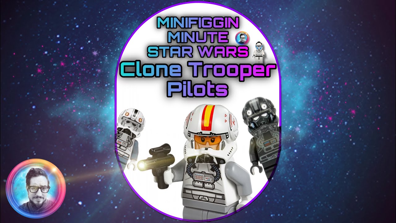 Every Clone Trooper Pilot Minifig Ever - LEGO Star Wars Minifigures - Minifiggin Minute