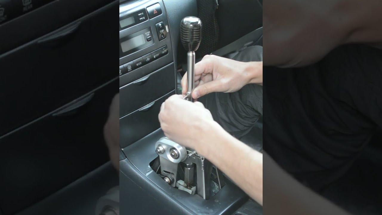 Height adjustable stick for the RzR shifter