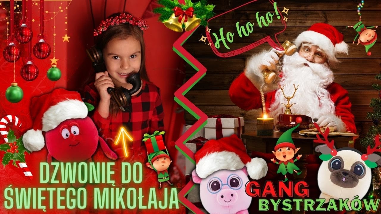 Vlogmas 7- dzwonię do Św. Mikołaja🎅☎️ Robię gorącą czekoladę i kartki świąteczne☕️🎄 Gang Bystrzaków