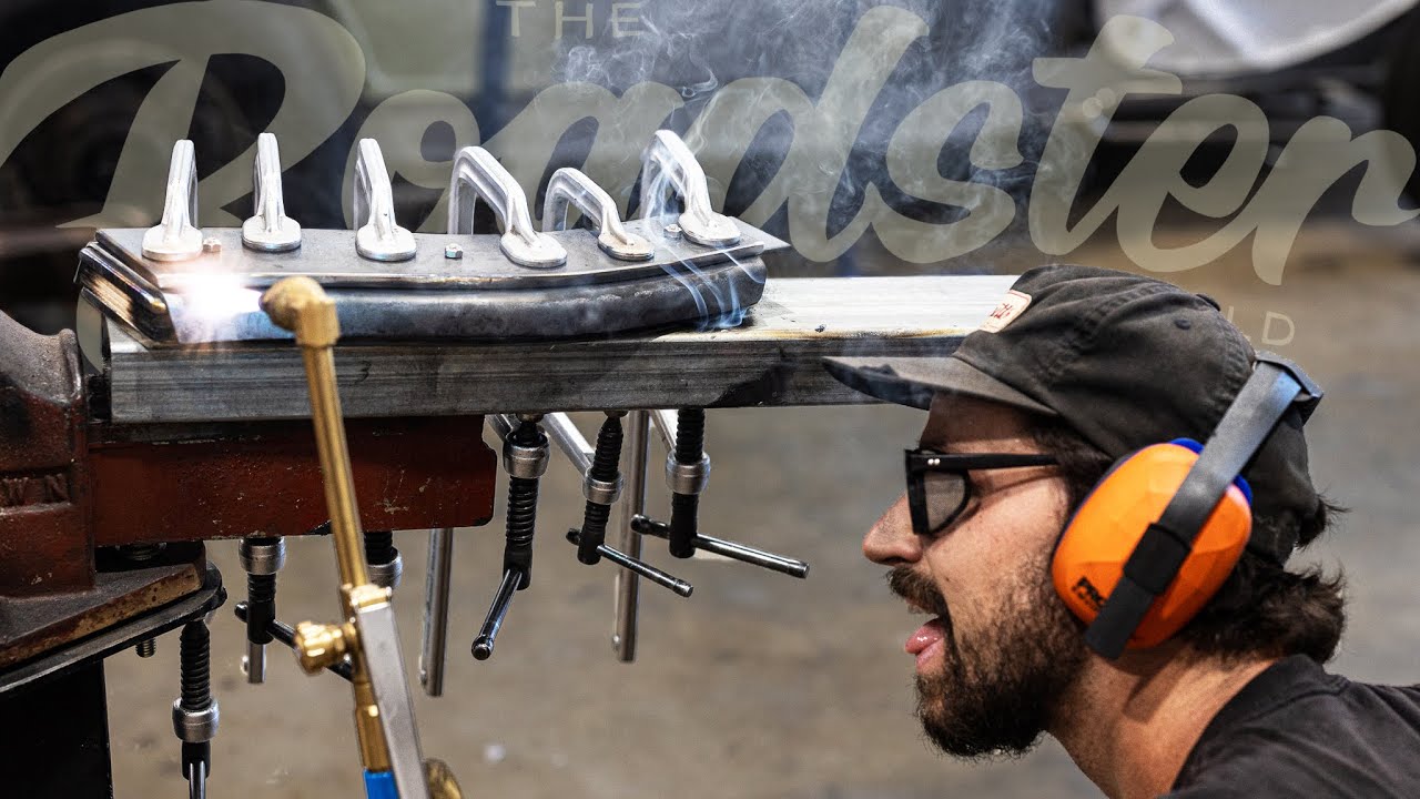 Hammer forming rear boxing plates - STEP - BY - STEP | 1932 Ford Frame (Roadster Build)