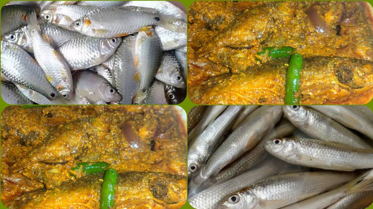 🐠🐠🌶️🧅বাটা মাছ ও পুঁটি মাছের ঝাল গরম ভাতে জাস্ট জমে যাবে/Macher jhal recipe in Bengali 👩🏻‍🍳👌👌👌👌