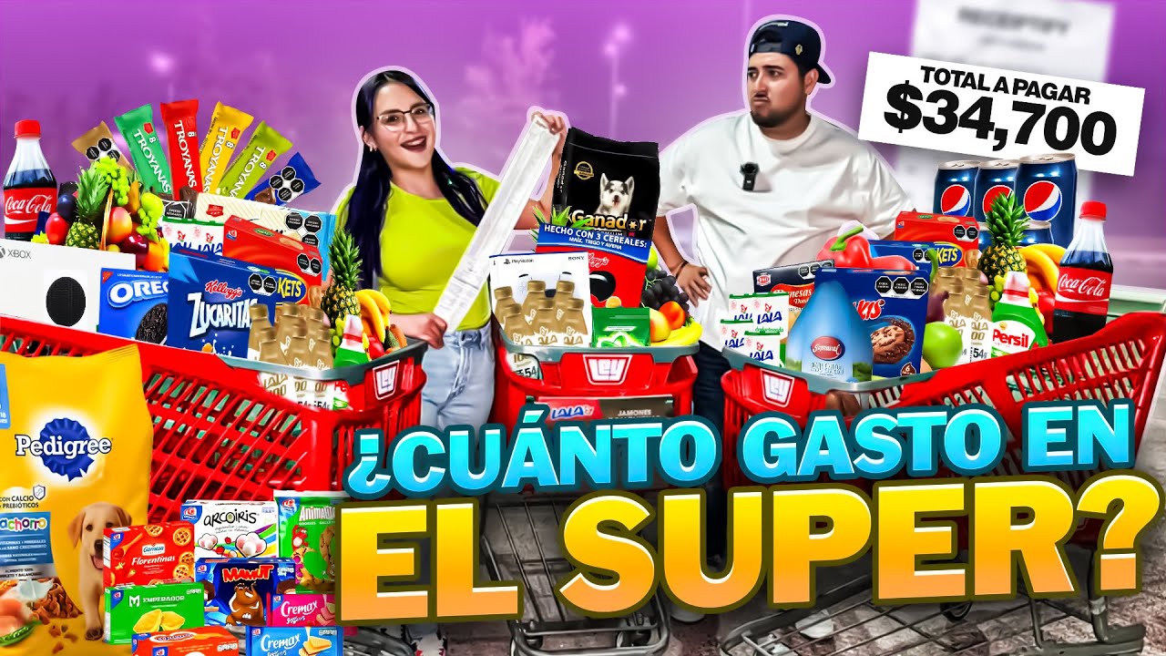 ESTO COMPRAMOS PARA NUESTRA DESPENSA//nos gastamos mucho dinero😨