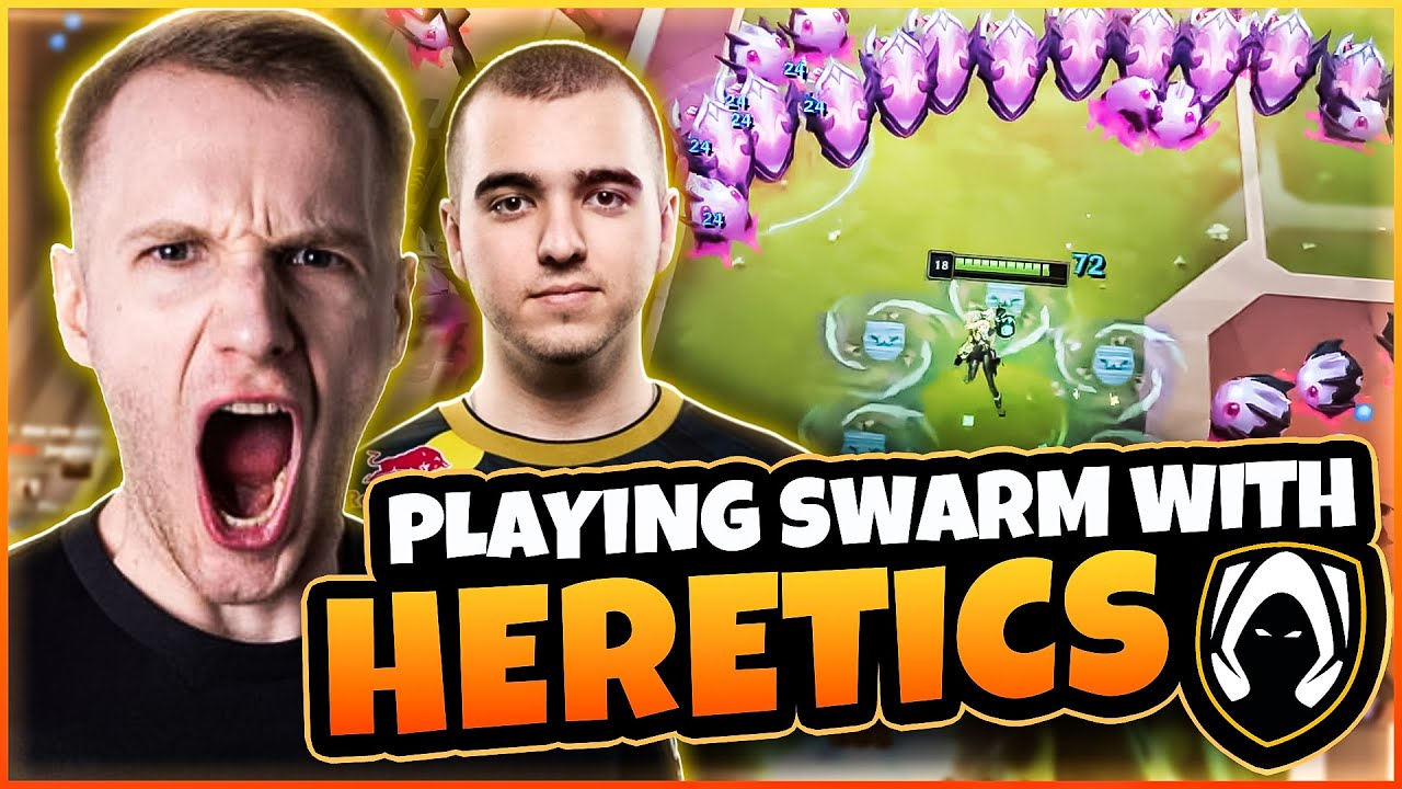 PLAYING SWARM WITH HERETICS | Jankos