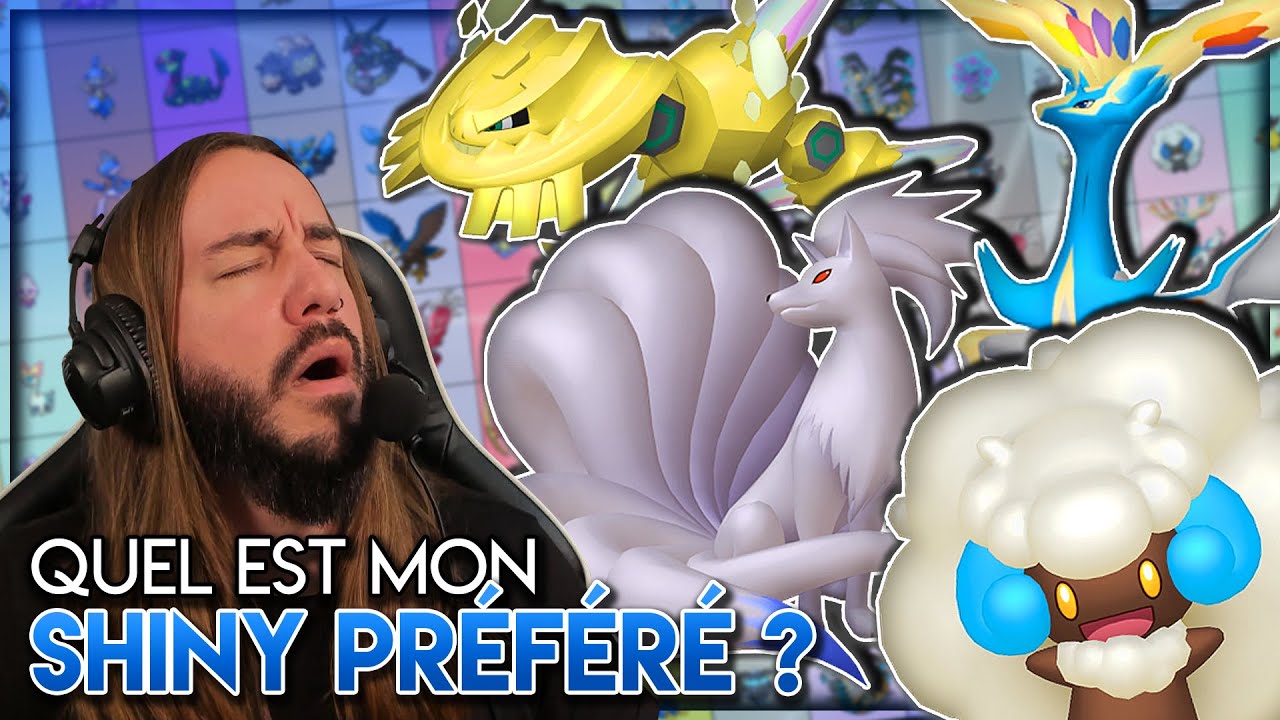 QUEL EST MON POKEMON 🌟 SHINY 🌟 PRÉFÉRÉ ? | Tiers List officielle et scientifique
